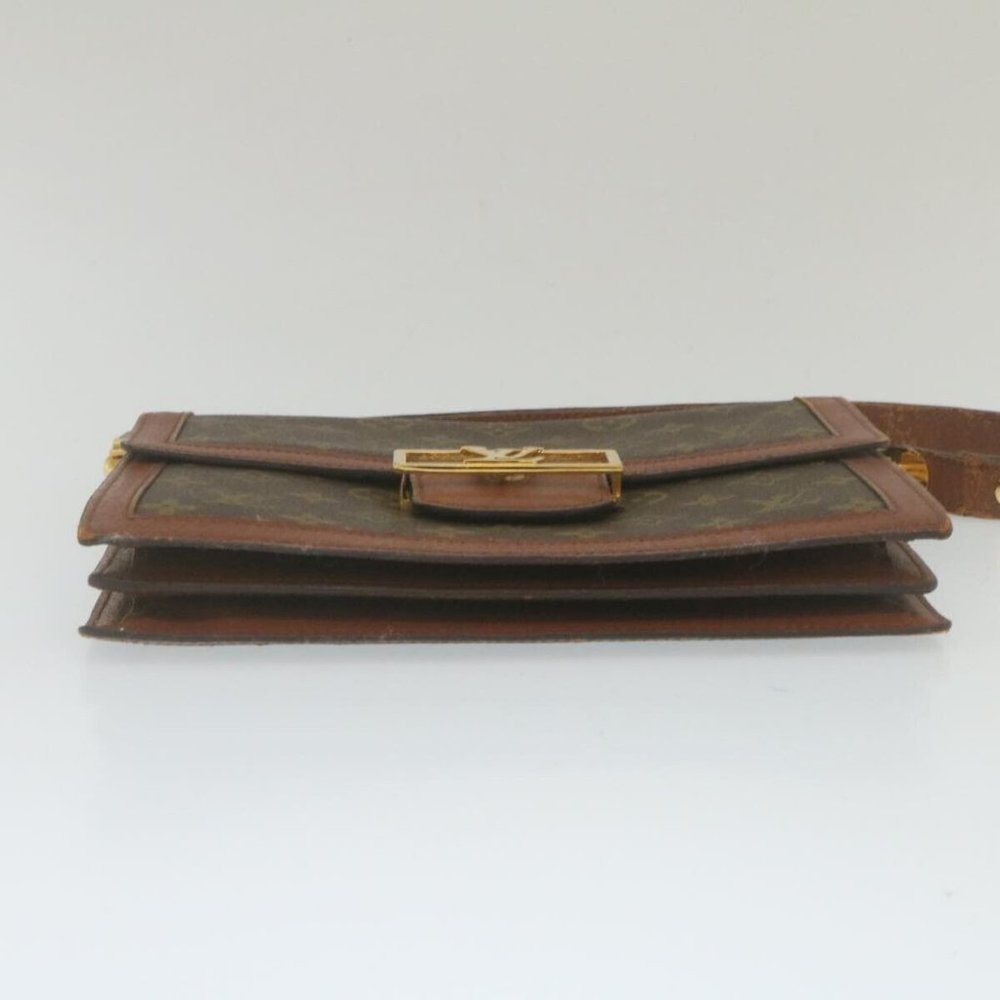 LOUIS VUITTON Monogram Sac Dauphine Shoulder Bag Vintage LV Auth - Picture 4 of 12